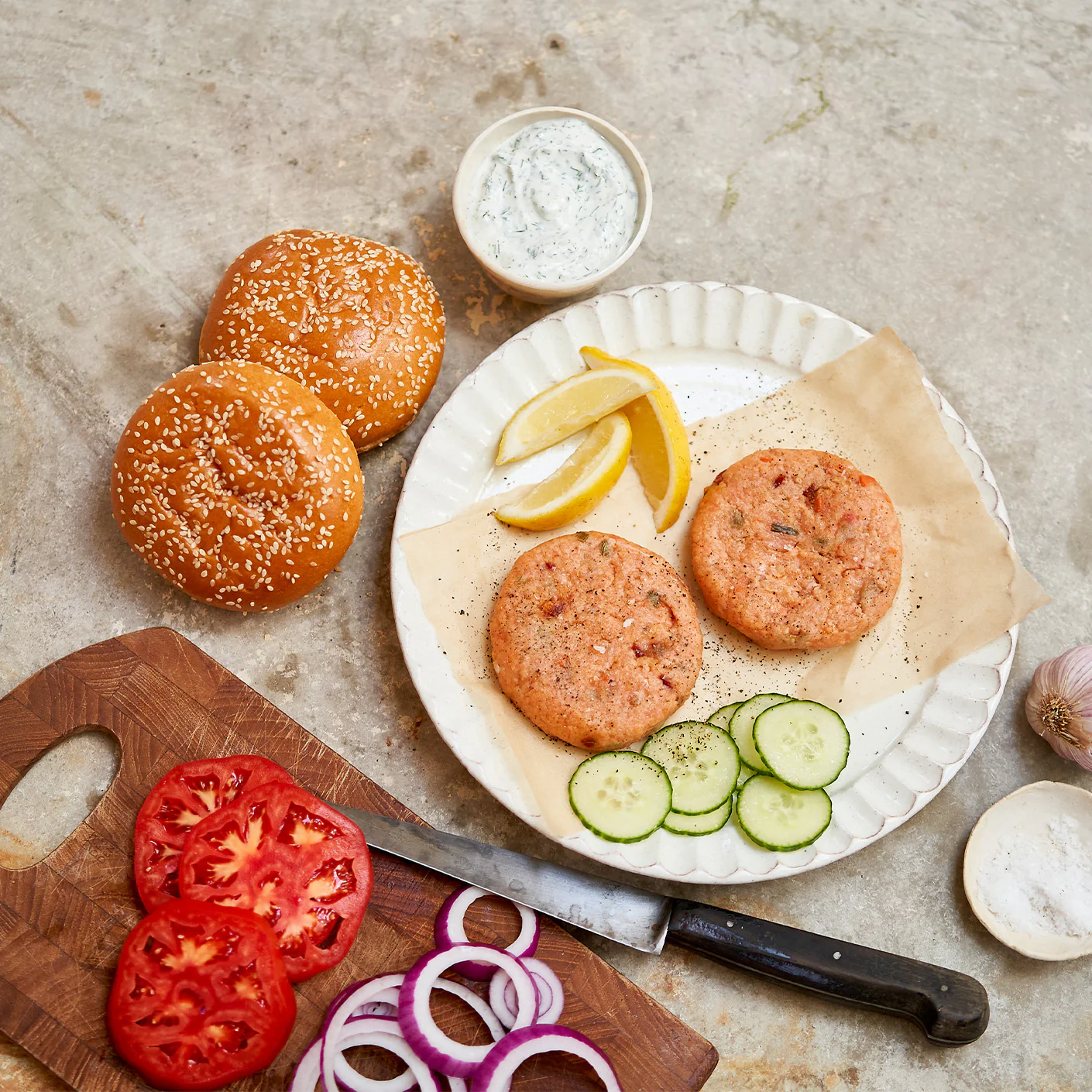 Atlantic Salmon Burgers - Image 4