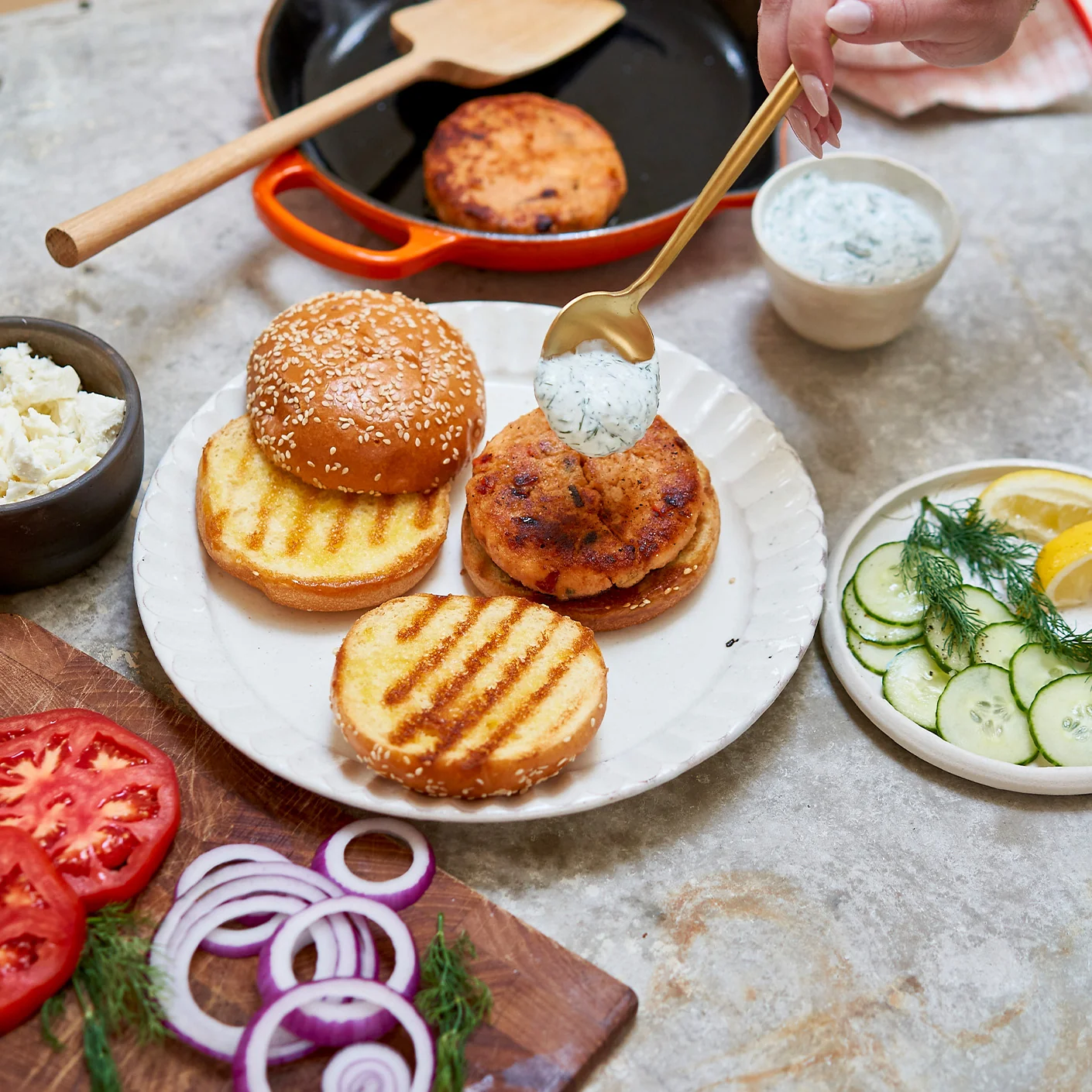 Atlantic Salmon Burgers - Image 5